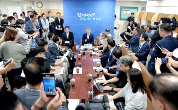 ‘통합특별시 출범 한 달’ 민형배 전남광주통합특별시장 기자 간담회 개최